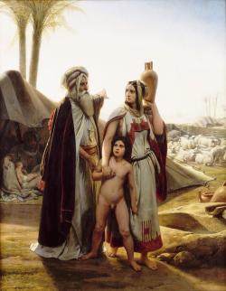 répudiation par Abraham d’Agar et de leur fils Ismaël