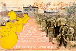 Les syndicats de cheminots : la grève de 1910