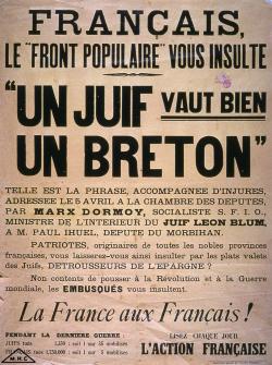 Léon Blum et le Front Populaire face aux attaques antisémites