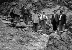 Au port de Vénasque : Espagnols allant travailler en France.