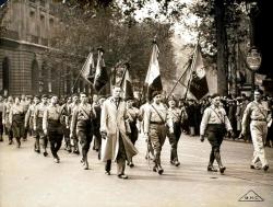 défilé de ligue en 1934