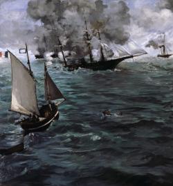 La bataille navale du <i>Kearsarge</i> et de l'<i>Alabama</i>