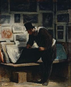 Daumier et les amateurs d'art
