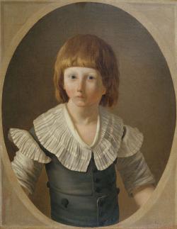 Portrait de Louis XVII, enfant, à la prison du Temple