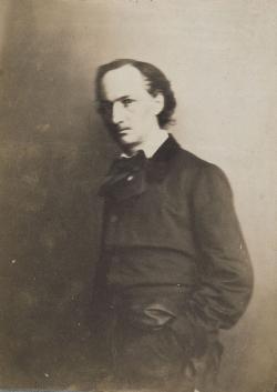 Baudelaire photographié par Nadar