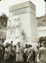 Inauguration du monument à la mémoire de l'armée britannique