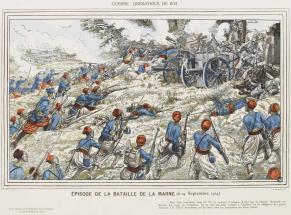 Guerre libératrice de 1914 - Épisode de la bataille de la Marne. 6-14 septembre 1914