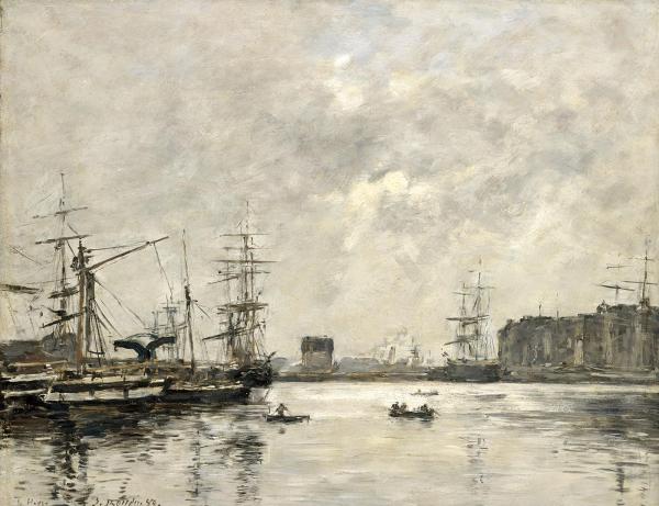 Le Port du Havre, bassin de la Barre