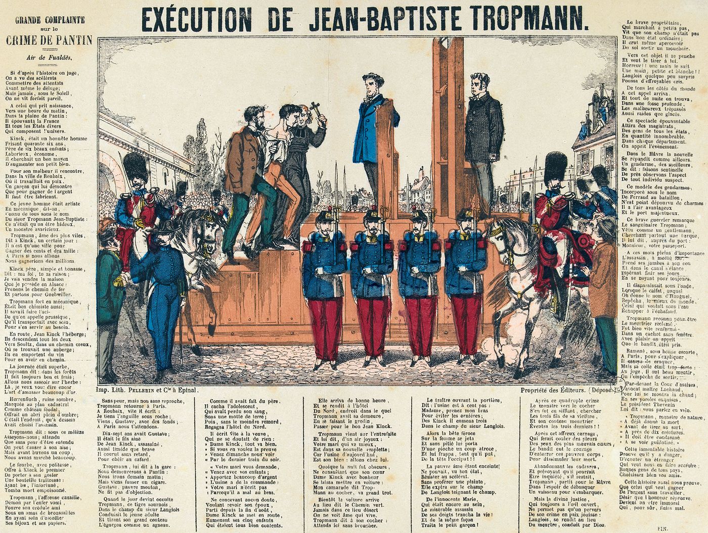 Exécution de Jean-Baptiste Tropmann
