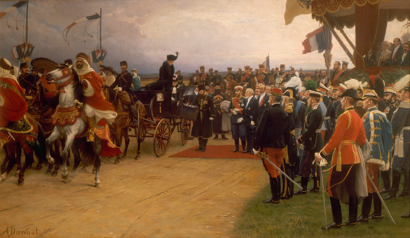 Visite officielle des souverains russes en France en 1901