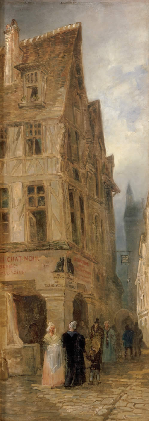 La Maison natale d'Eugène Scribe à Paris.