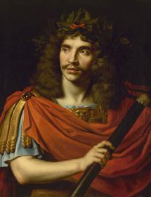 Molière en costume de scène, dans le rôle de Pompée