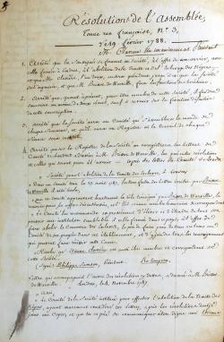 La Société des Amis des Noirs ne dépassera jamais deux cents membres, surtout nobles et grands bourgeois,