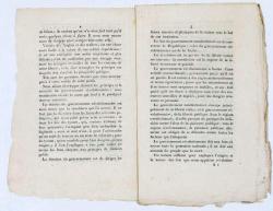 Archive du rapport sur les principes du gouvernement révolutionnaire fait au nom du Comité de salut public, par Maximilien de Robespierre.