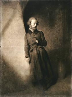 Portrait d'Edmond Barbès en prison