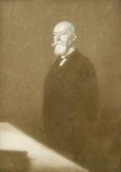 Gaston Doumergue avait été remplacé à la présidence de la République par Paul Doumer, dont le rigide portrait resté inachevé révèle le destin tragique