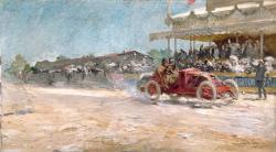 En 1906, l’A.C.F. organisa la première course portant la dénomination de Grand Prix. Il s’agissait d’une compétition exceptionnelle, qui n’était pas censée devenir régulière.