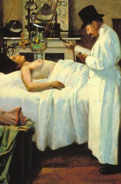 Après sa thèse, en 1899, il débute à l’hôpital Broca et devient chef du laboratoire de radiologie en 1908. 