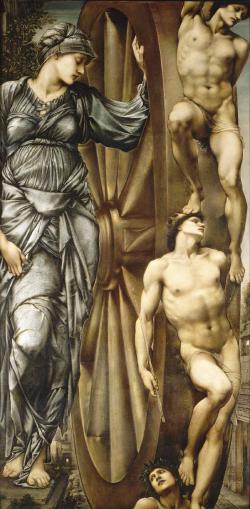 La Roue de la Fortune - Burne-Jones