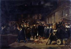 la Garde nationale ralliée à Napoléon III