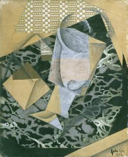 Verre et paquet de tabac - Juan Gris