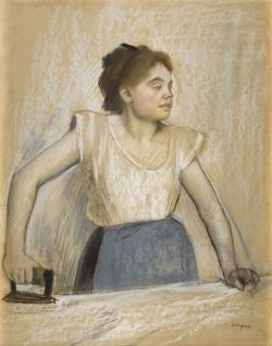 La Repasseuse - Edgar Degas