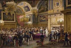 Le mariage protestant dans la galerie Louis-Philippe
