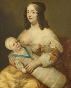 Premier portrait du futur Louis XIV