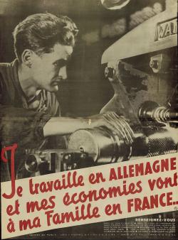 Un ouvrier français dans les usines allemandes