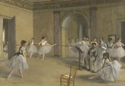 Le Foyer de la danse à l’Opéra de la rue Le Peletier