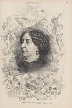 visage d'une femme d'âge mur entouré de livres