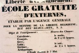 La question de la liberté d'enseignement