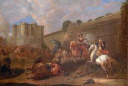 combat sous les remparts de Paris