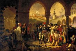 Bonaparte visitant les pestiférés de Jaffa, 11 mars 1799