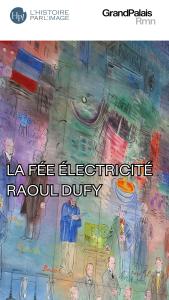 La fresque raconte toute l’histoire de l’énergie électrique depuis sa découverte jusqu’à sa maîtrise.