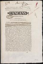 Cancans opiniâtres. Pamphlet de Bérard.