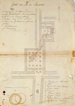 Plan de la tombe de Ti à Saqqarah