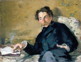 Portrait de Stéphane Mallarmé.