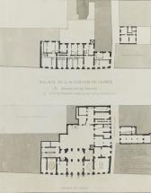 Plan de l'académie de France à Rome