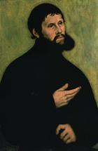 Portrait de Martin Luther sous le nom de Junker Jörg