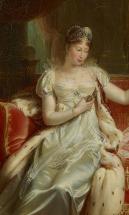 Jeune femme coiffée d'un diadème