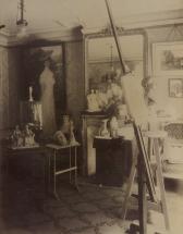 Intérieur de Mr F., négociant, rue Montaigne - Atelier de Madame, sculpteur amateur