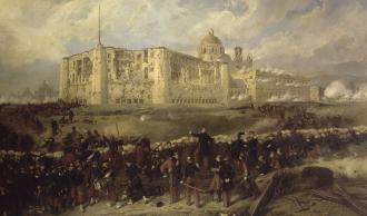 fort attaqué par une armée