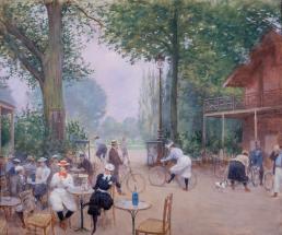 Le Chalet du cycle au bois de Boulogne