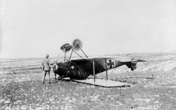 Le 35e avion allemand abattu de Guynemer à Hoéville