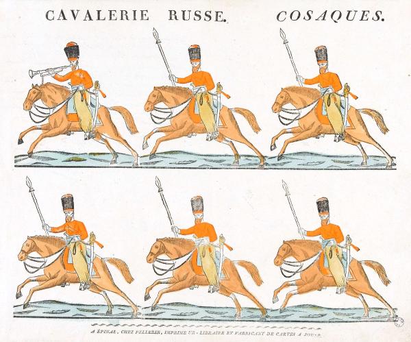 Cavalerie russe. Cosaques