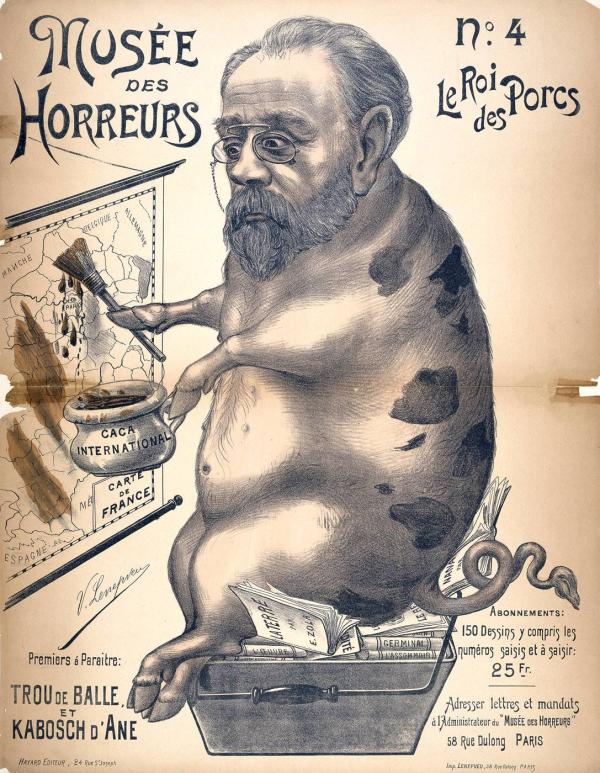 Le Roi des porcs (Planche n°4 de la série Le Musée des Horreurs).