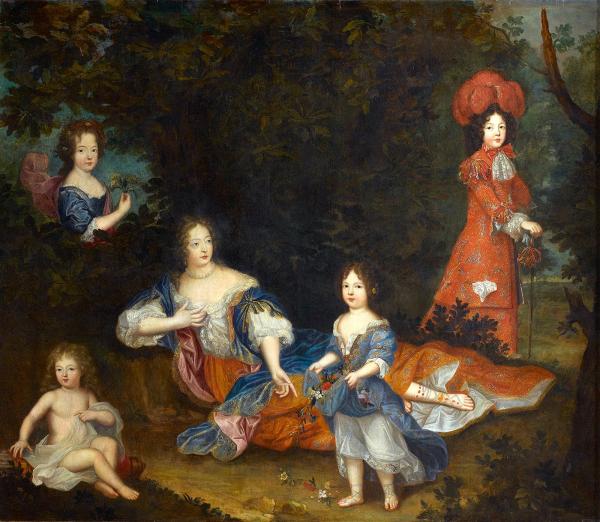 Madame de Montespan et ses enfants