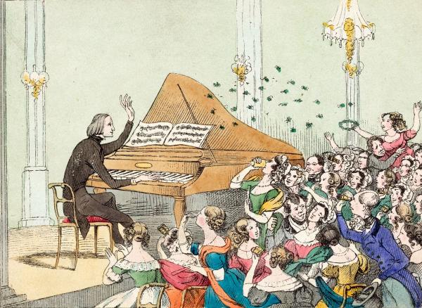 Dans la salle de concert