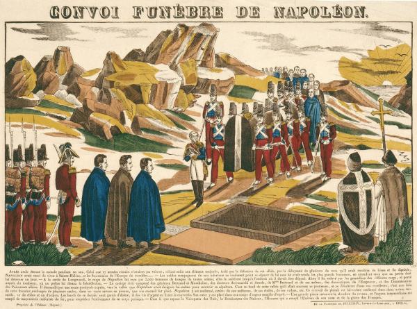 Convoi funèbre de Napoléon.